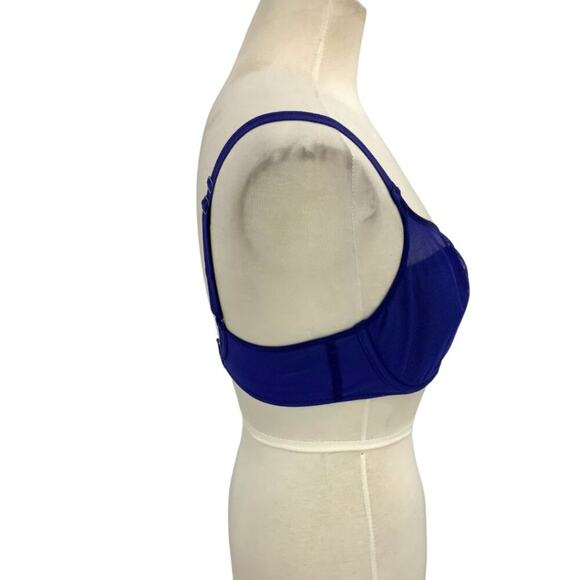 Chantelle Aeria Lightweight Full Coverage Convertible Bra Blue Size 34D - Picture 9 of 9